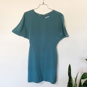 BCBGeneration Blue Mini Backless Dress sz 2